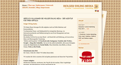 Desktop Screenshot of ehlingmedia.com